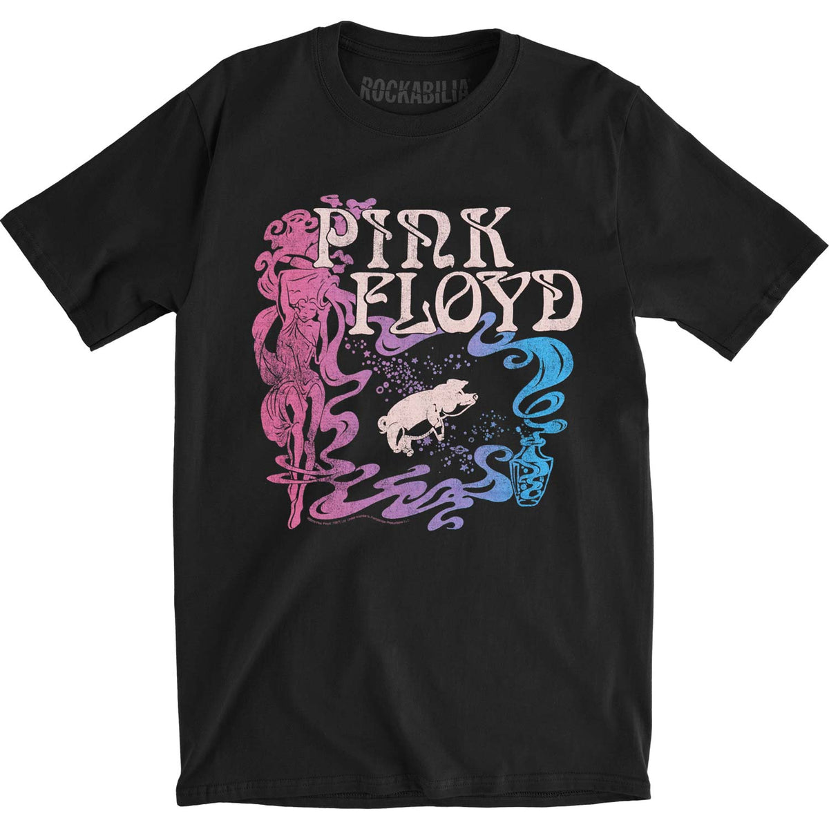 Pink Floyd 1977 Animals Tour Slim Fit T-shirt Front