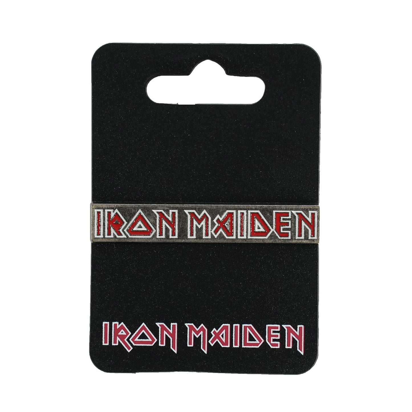 Iron Maiden 2 Color Pin Pewter Pin Badge
