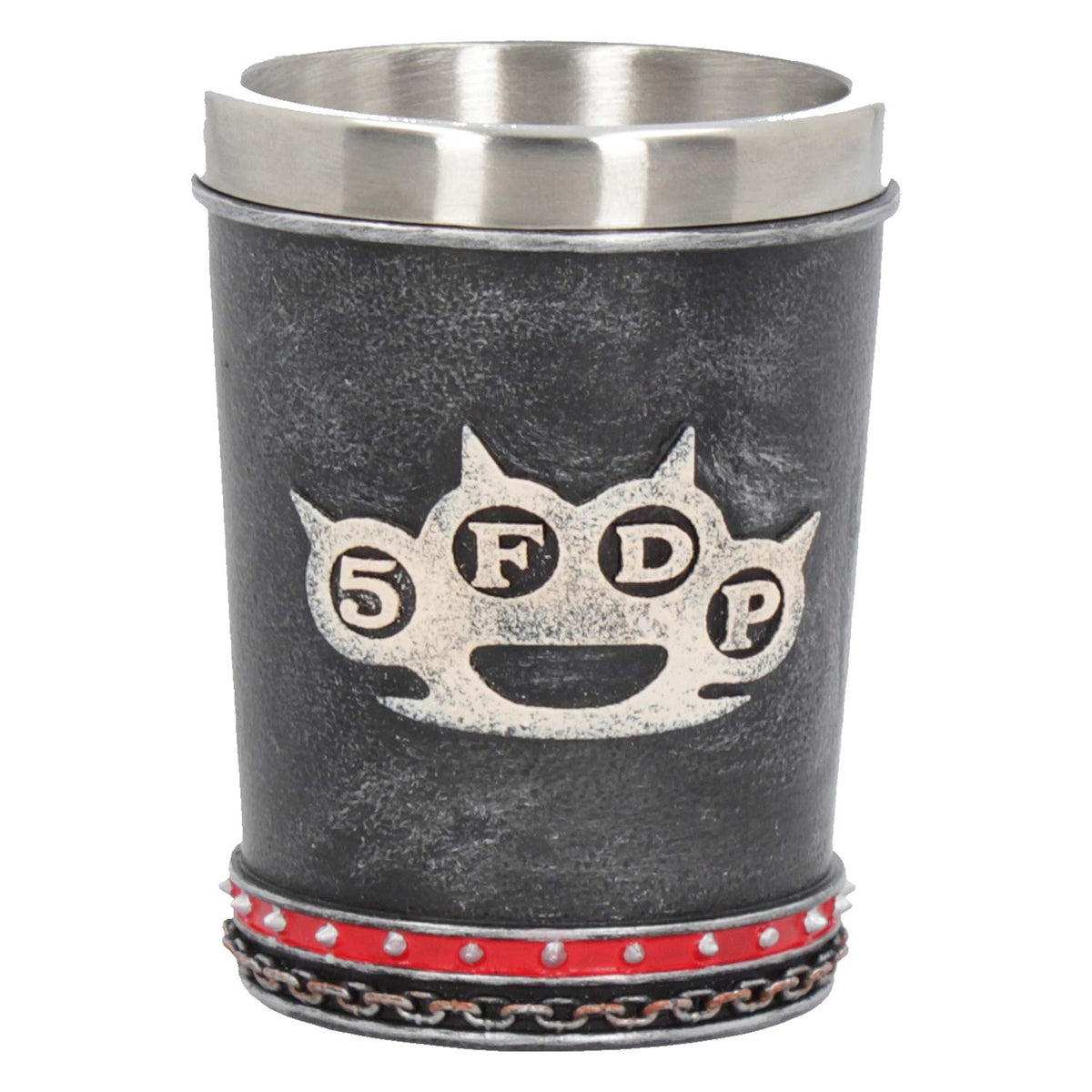 Five Finger Death Punch 5FDP Shot Glass 7cm Shot Glass Back