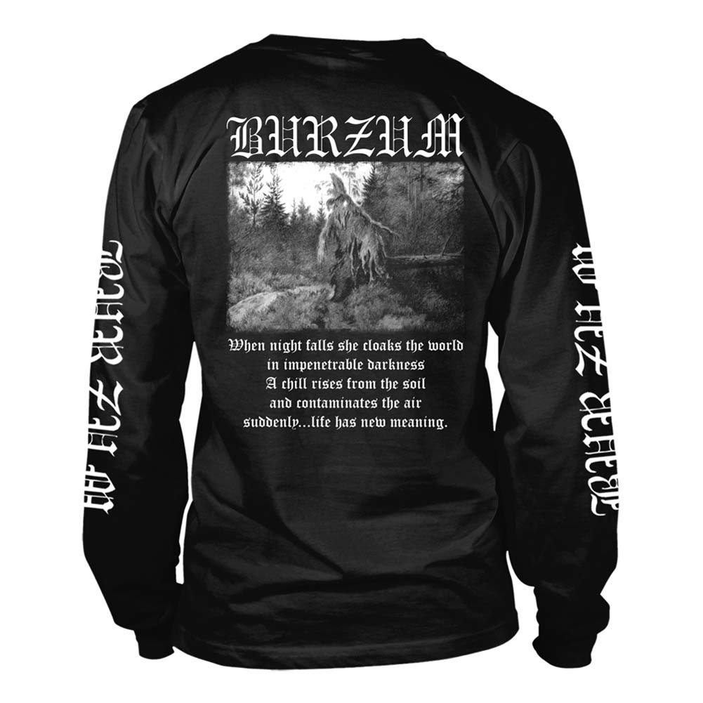 Burzum Filosofem 2018 Long Sleeve Back