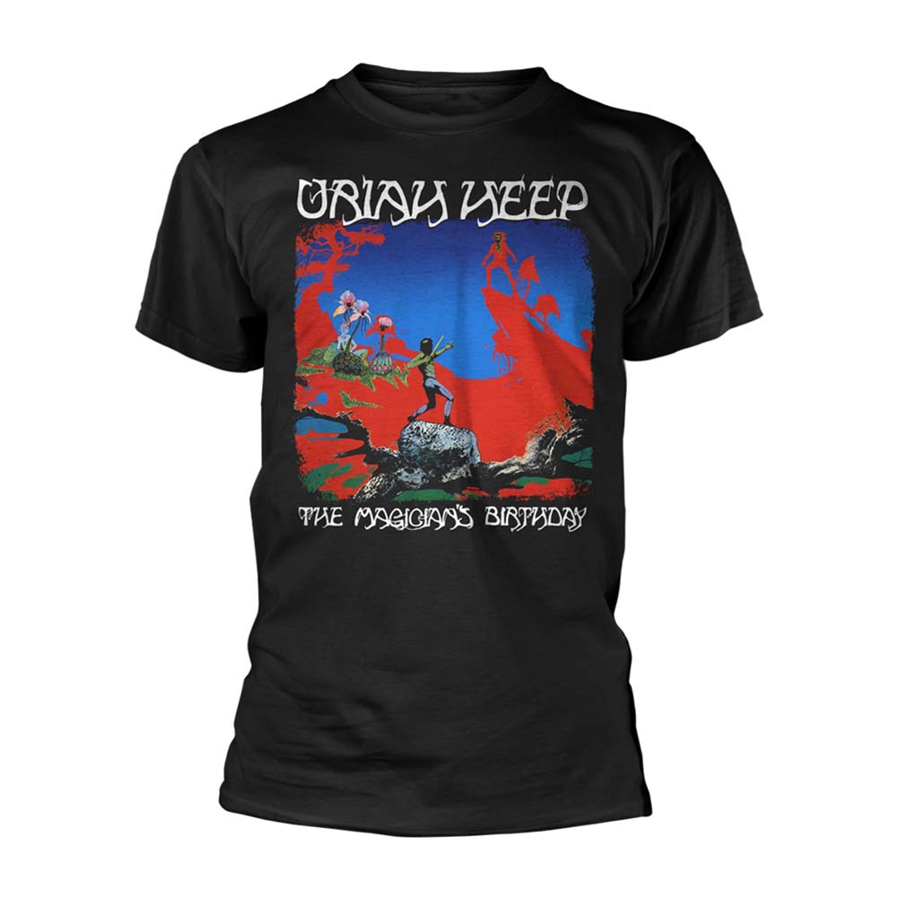 Uriah Heep The Magicians Birthday (black) T-shirt Front