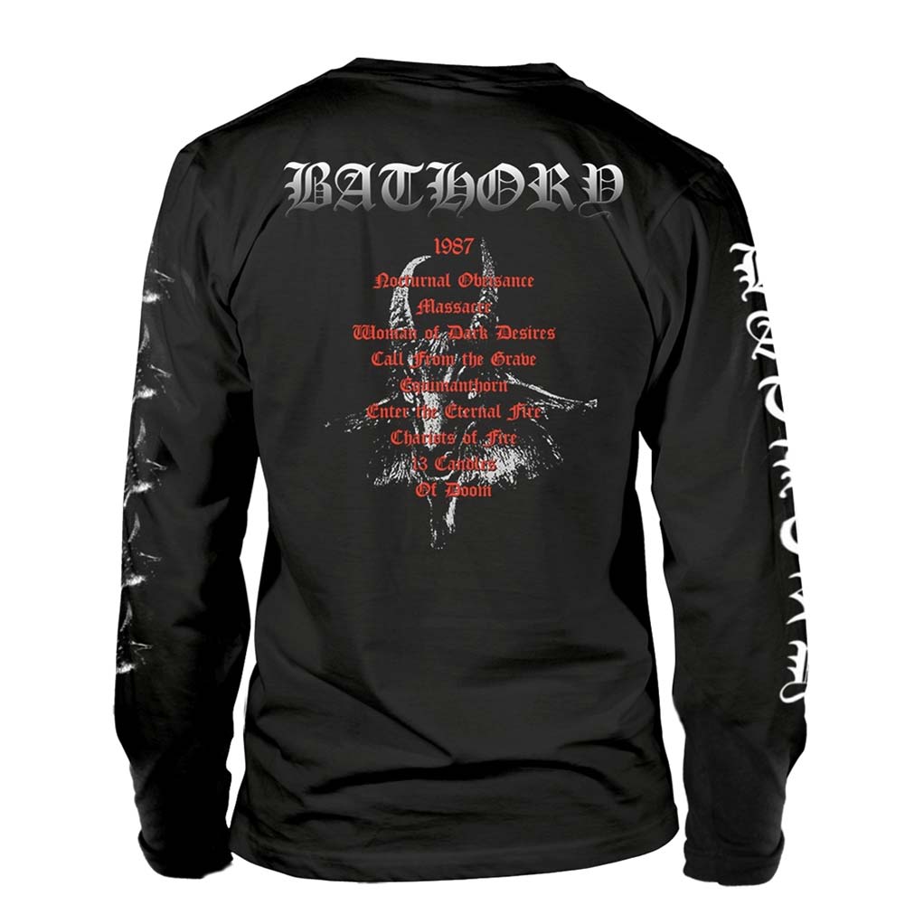 Bathory Under The Sign Long Sleeve Back