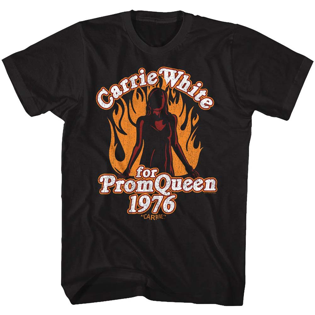 Carrie Prom Queen 1976 T-shirt Front