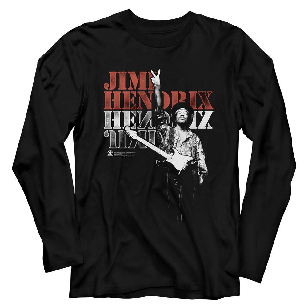 Jimi Hendrix Jimipeace Long Sleeve Front