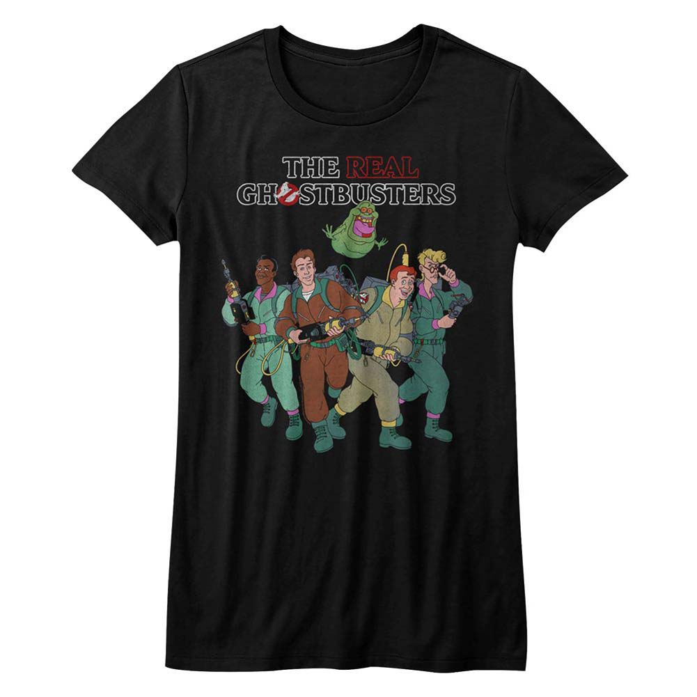 Ghostbusters The Whole Crew Junior Top Front