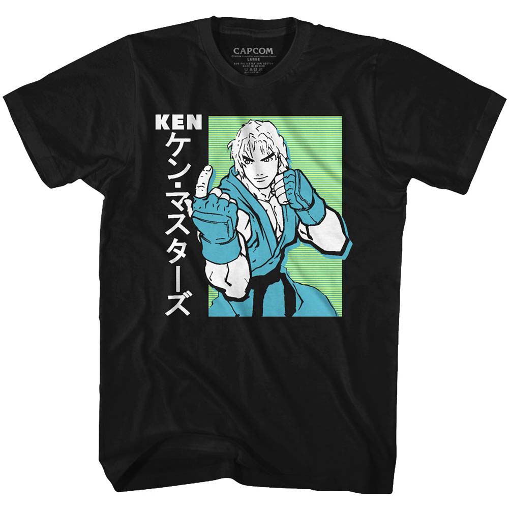 Street Fighter Ken T-shirt Front
