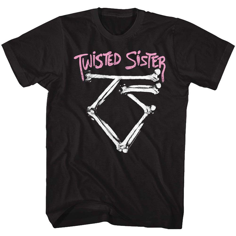 Twisted Sister Bone Logo T-shirt Front