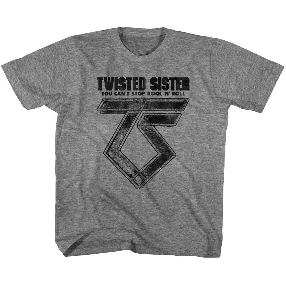 Twisted Sister Can't Stop Rock'n'roll Youth T-shirt Front