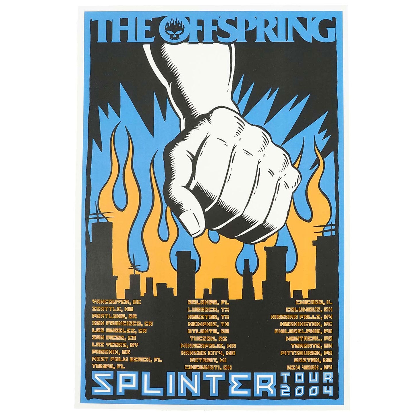 Offspring Concert Promo Poster Front