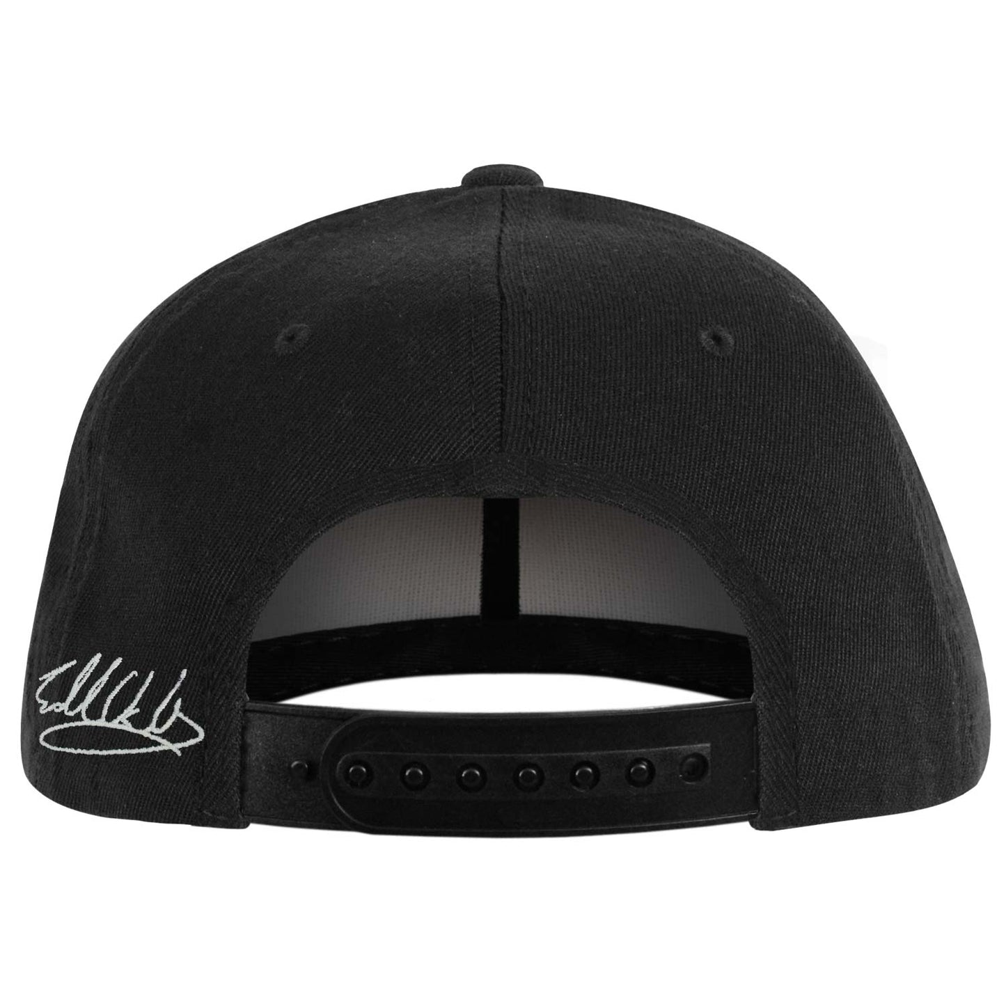 Van Halen EVH Blackout Snapback Hat Baseball Cap Back