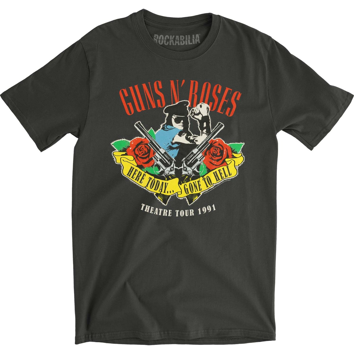 Guns N Roses Gone To Hell Vintage T-shirt Front
