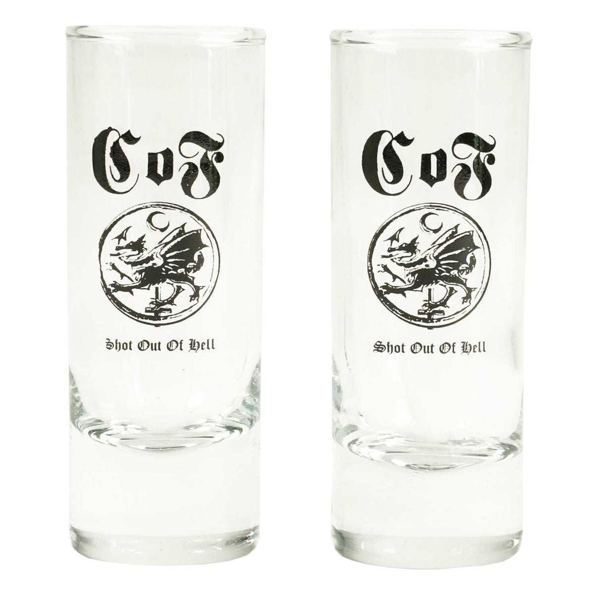 Cradle Of Filth Cruelty And The Beast Shot Glass Set Front