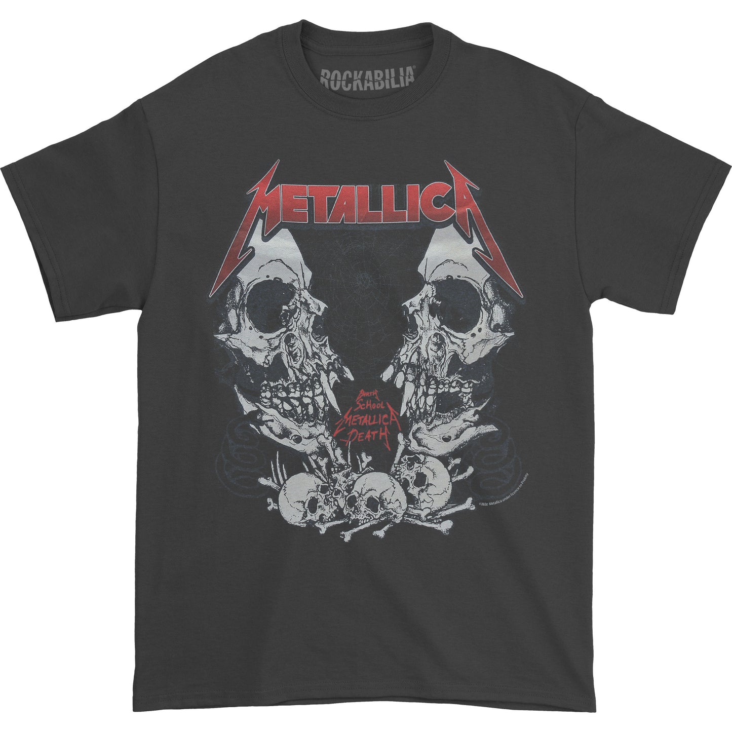 Metallica Birth School Vintage T-shirt Front