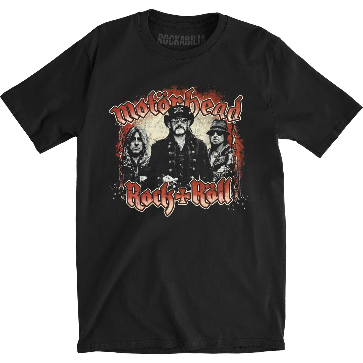 Motorhead Chains Vintage T-shirt Front