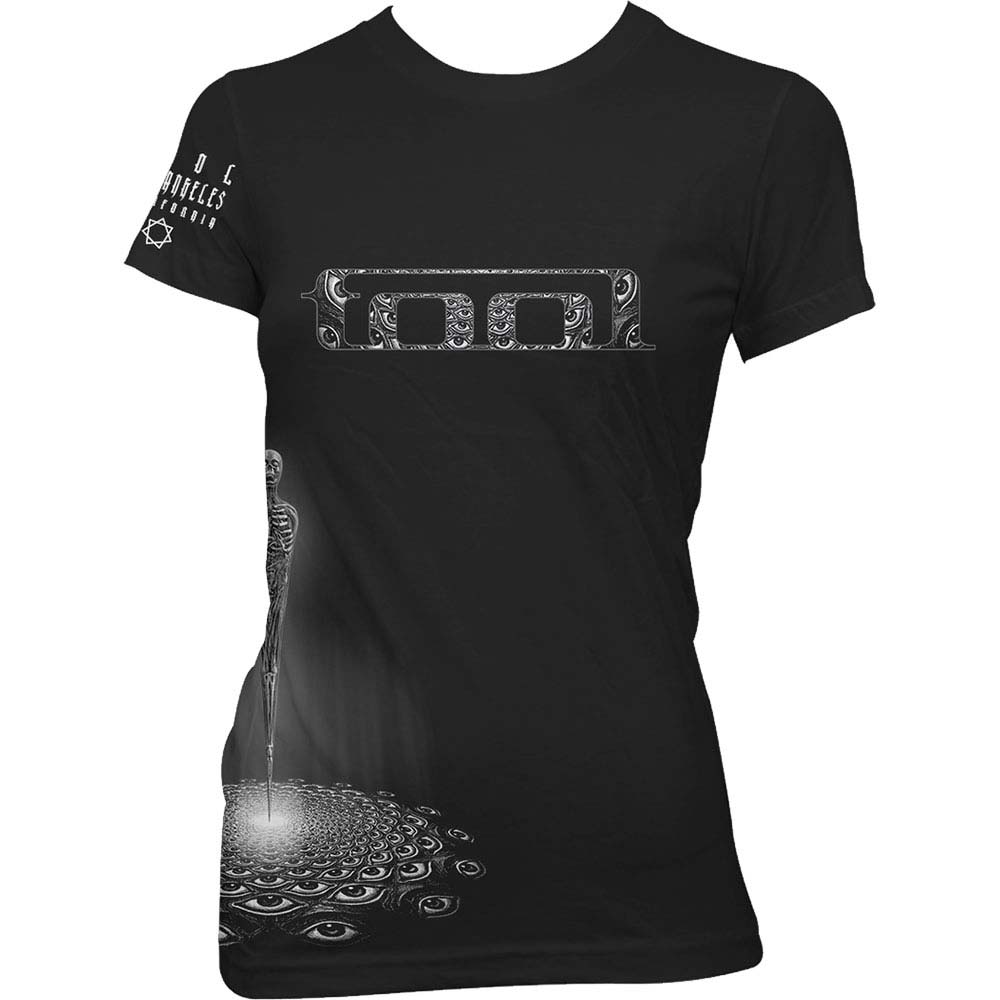 Tool Spectre (Wrap Around & Sleeve Print) Baby Doll Ladies T-Shirt Junior Top Front