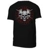 Skull Spikes (Back & Sleeve Print) T-shirt