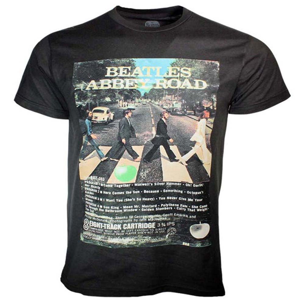 Beatles Abbey Road Eight-Track Slim Fit T-shirt Front