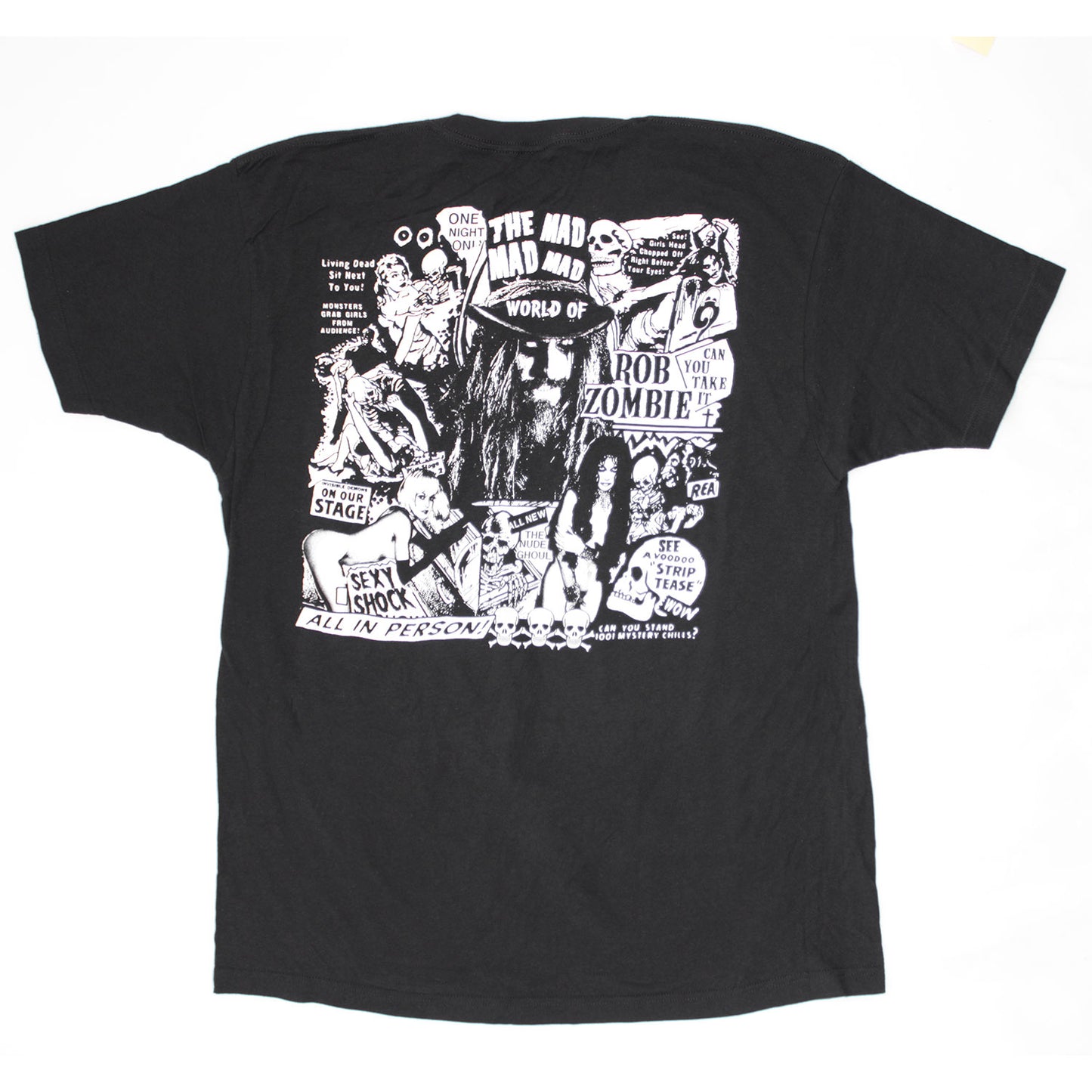 Rob Zombie Hellbilly Deluxe Vintage T-shirt Back