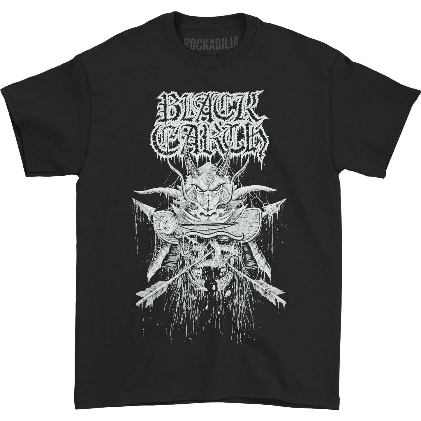 Black Earth Samurai Slim Fit T-shirt Front