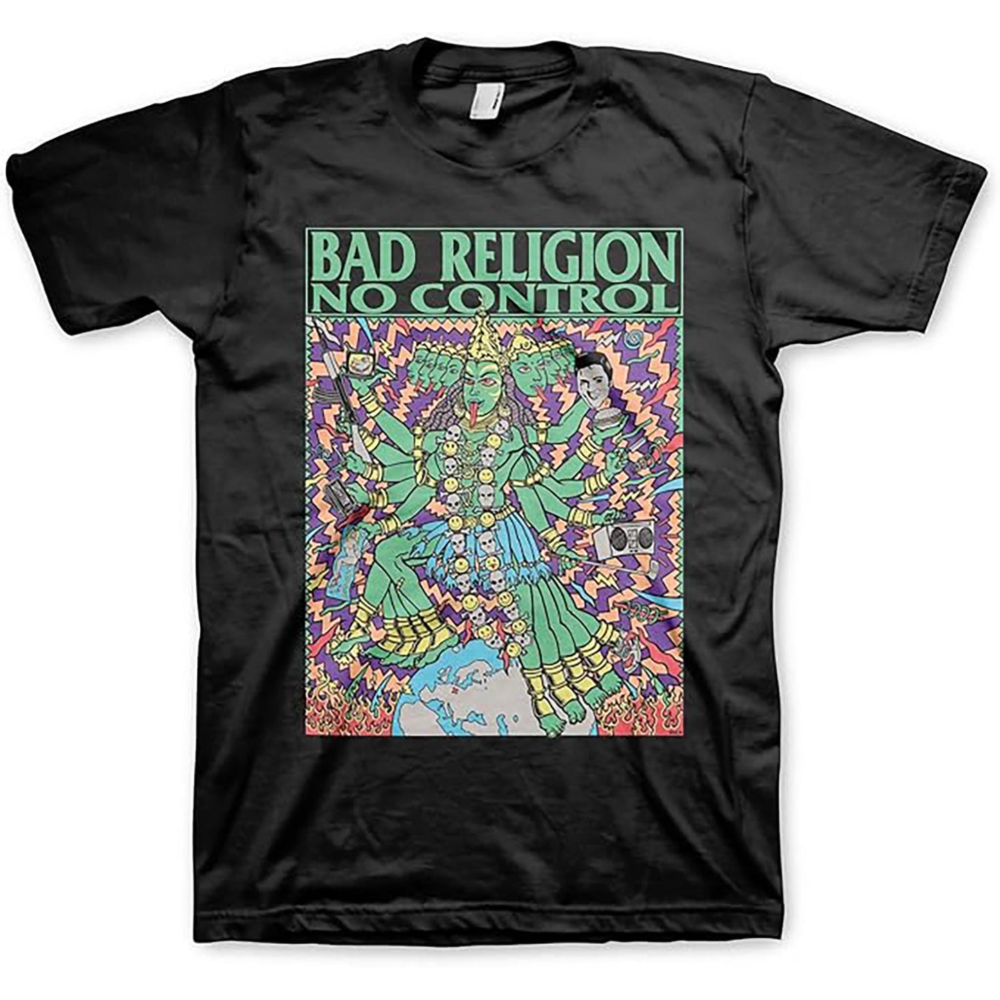 Bad Religion No Control Kozik T-shirt Front
