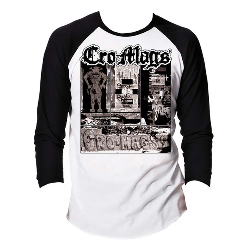 Cro-Mags Graffiti Baseball Tee Baseball Jersey Front