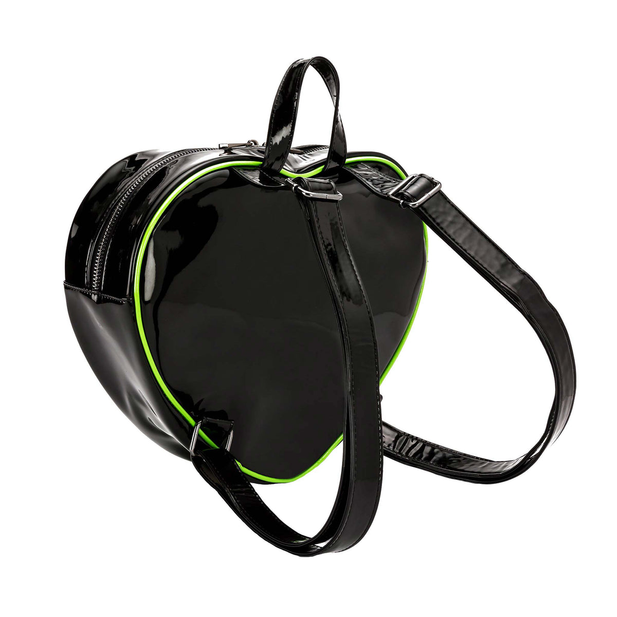 Creature From The Black Lagoon Creature Damsel Heart Purse by Rock Rebel Girls Handbag Back