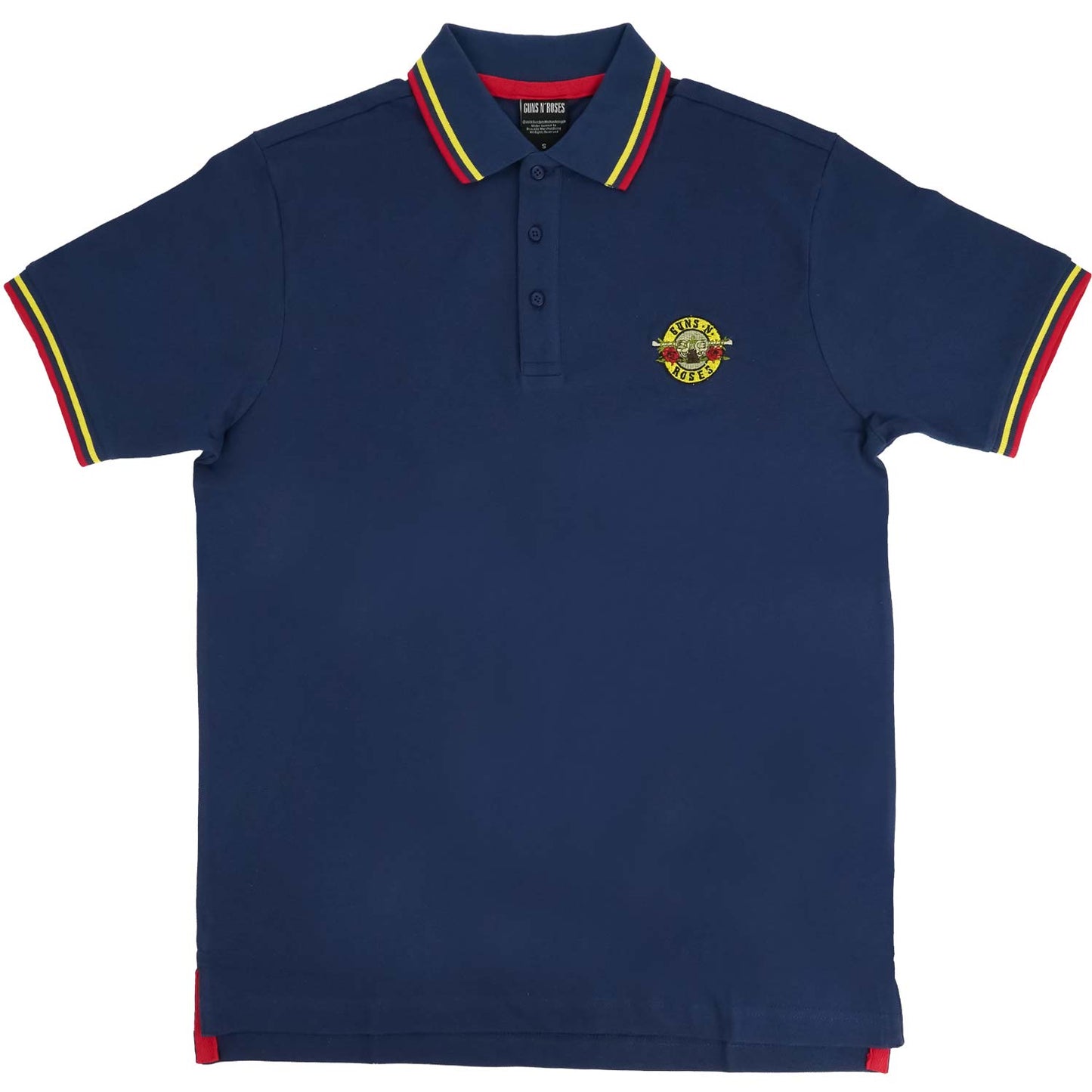 Guns N Roses Classic Logo (Import) Polo Shirt Front