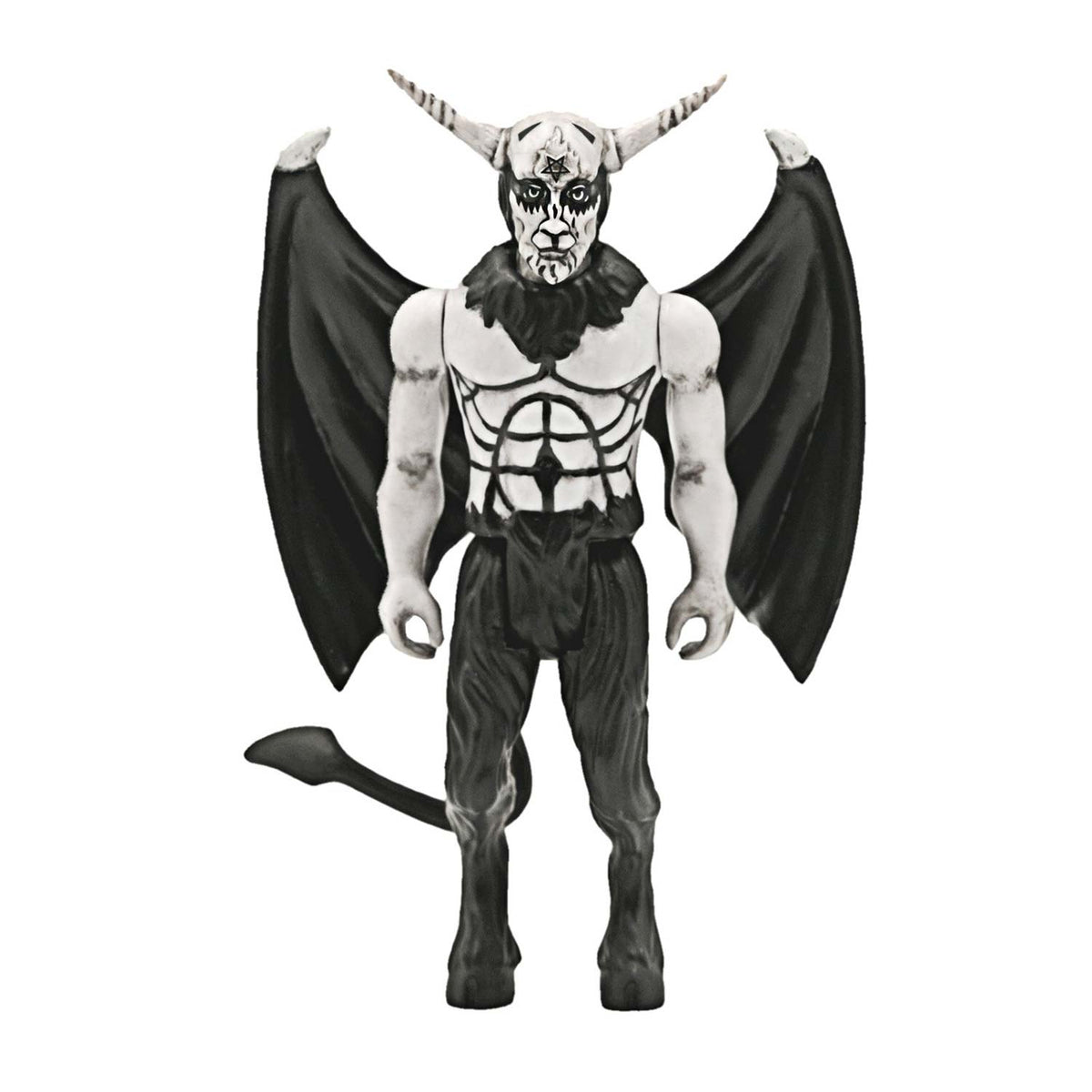 Venom Super7 Black Metal 3.75" ReAction Figure Action Figure Back
