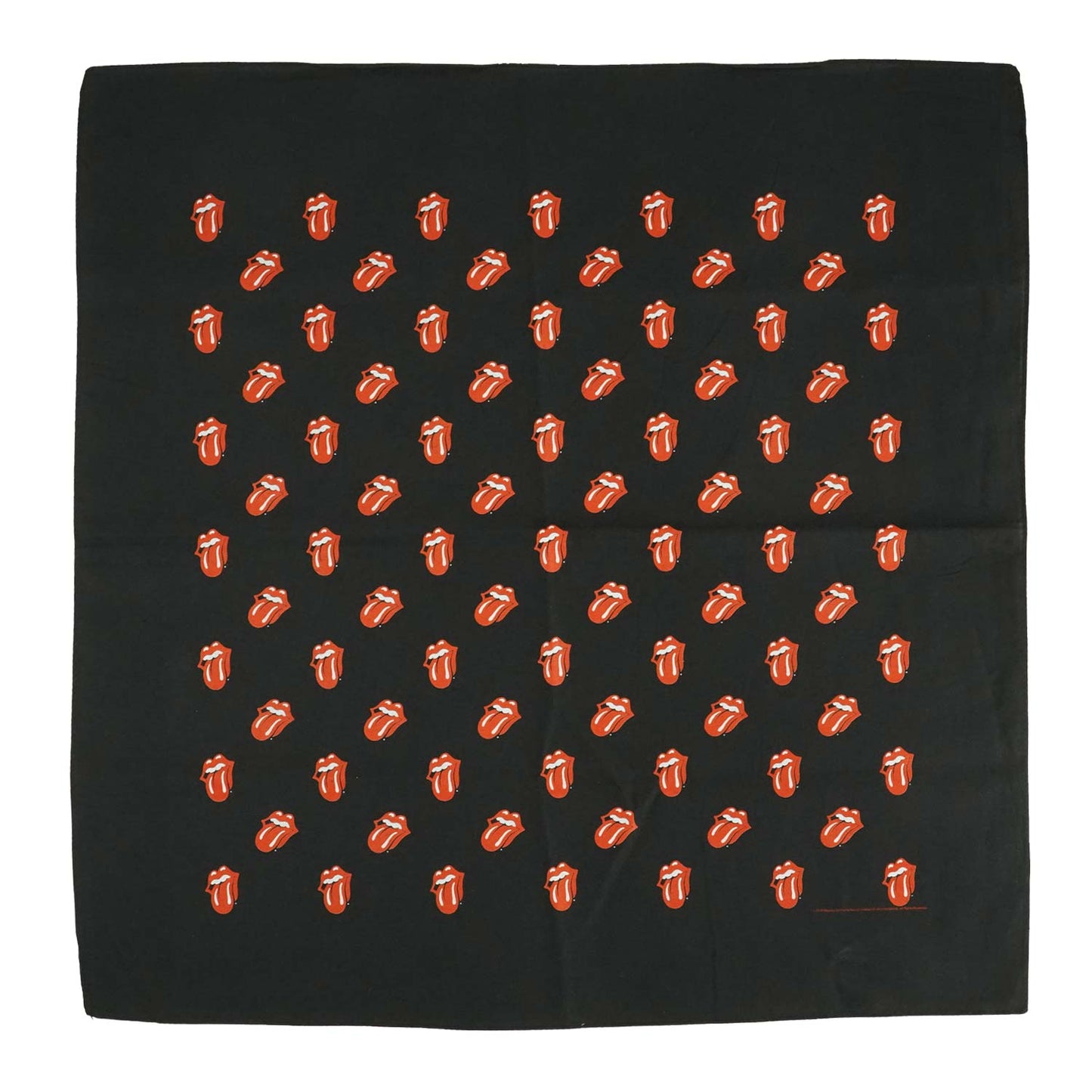 Rolling Stones Tongues Bandana Front