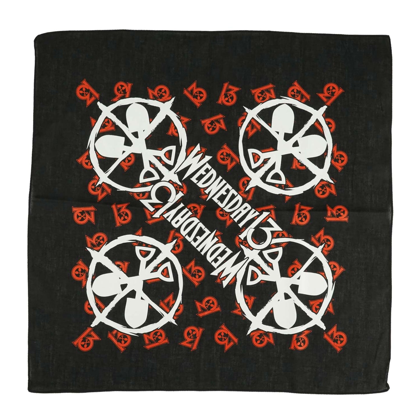 Wednesday 13 Logo Shovels Bandana Front