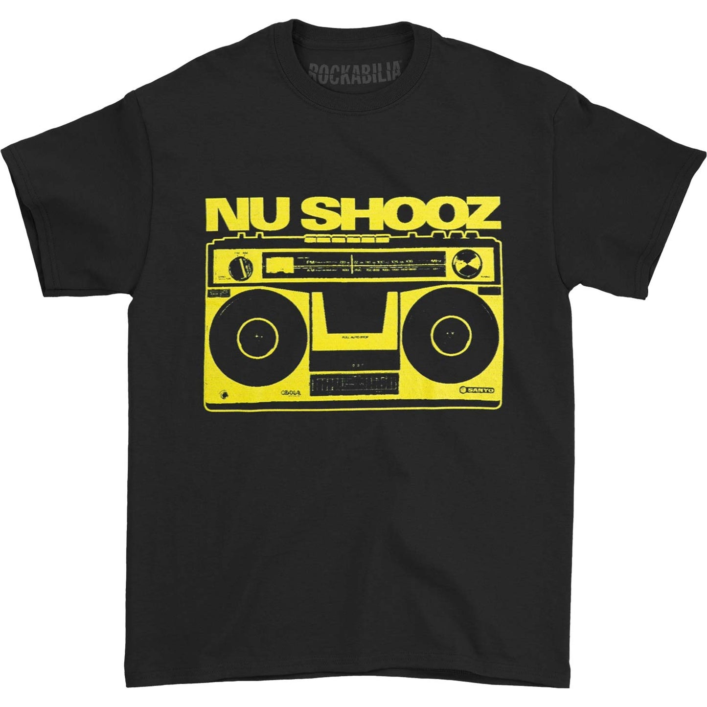 Nu Shooz Boom Box T-shirt Front