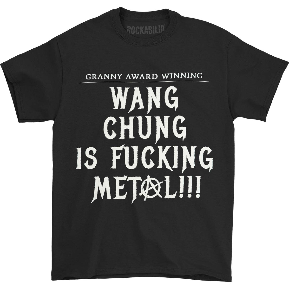 Wang Chung Is Metal T-shirt Front