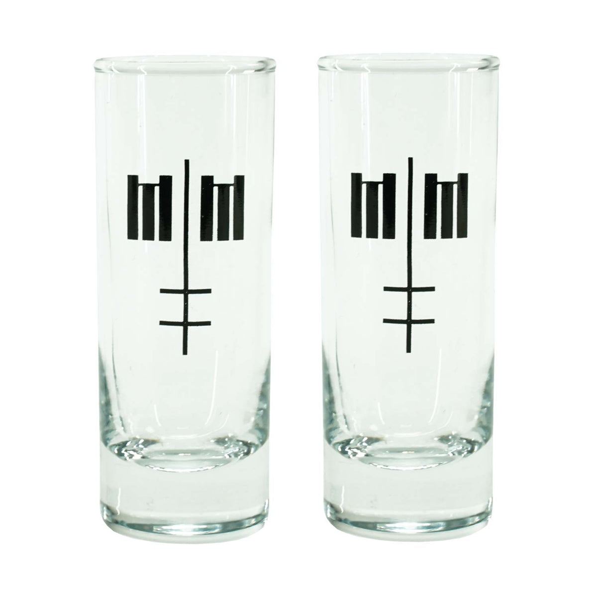 Marilyn Manson Defiant Face Shot Glass Set Front