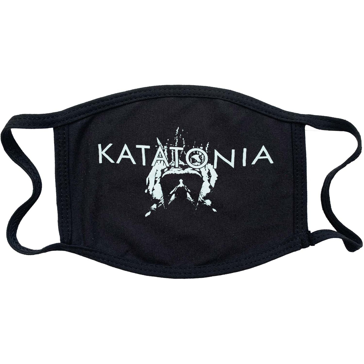 Katatonia City Burials Face Mask Front