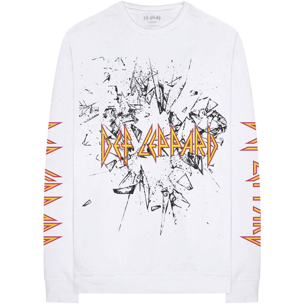 Def Leppard Shatter (Arm Print) Long Sleeve Front