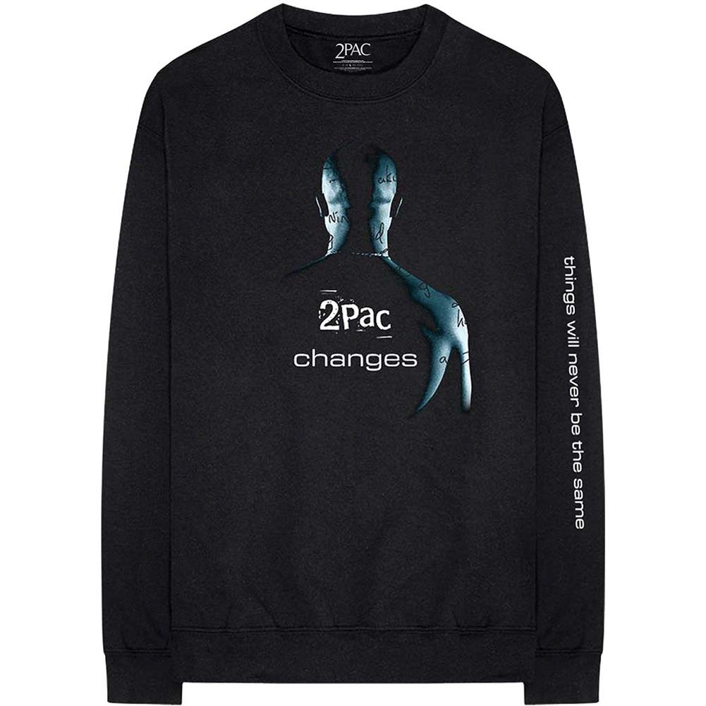 Tupac Changes (Arm Print) Long Sleeve Front