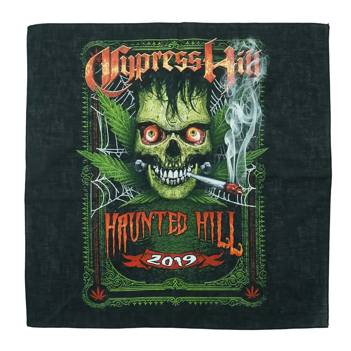 Cypress Hill Haunted Hill 2019 Bandana Front