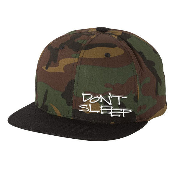 Don't Sleep Logo (Embroidered) Baseball Cap Front