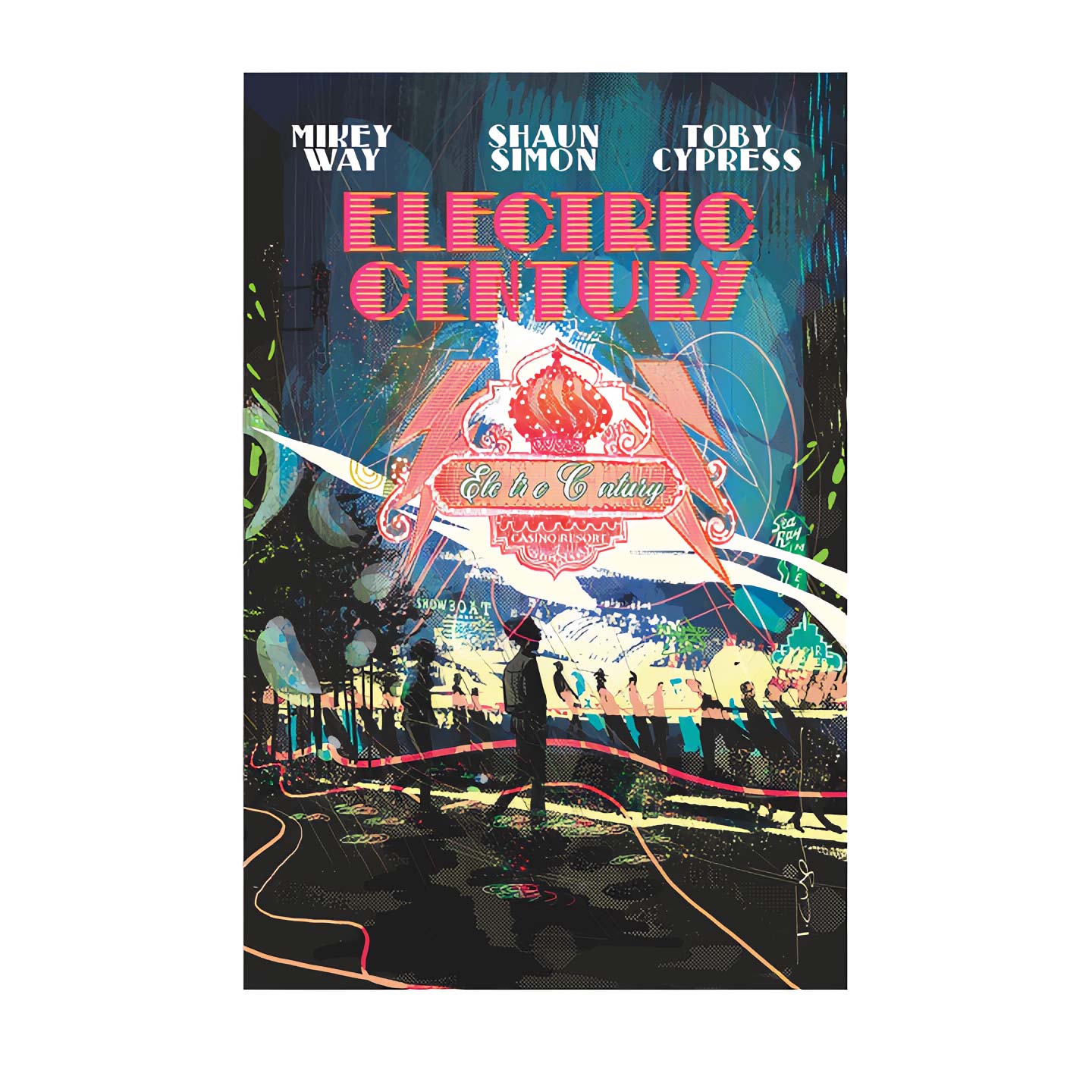 Electric Century The Graphic Novel Softcover Standard Edition (Z2 Comics) Comic Book Front