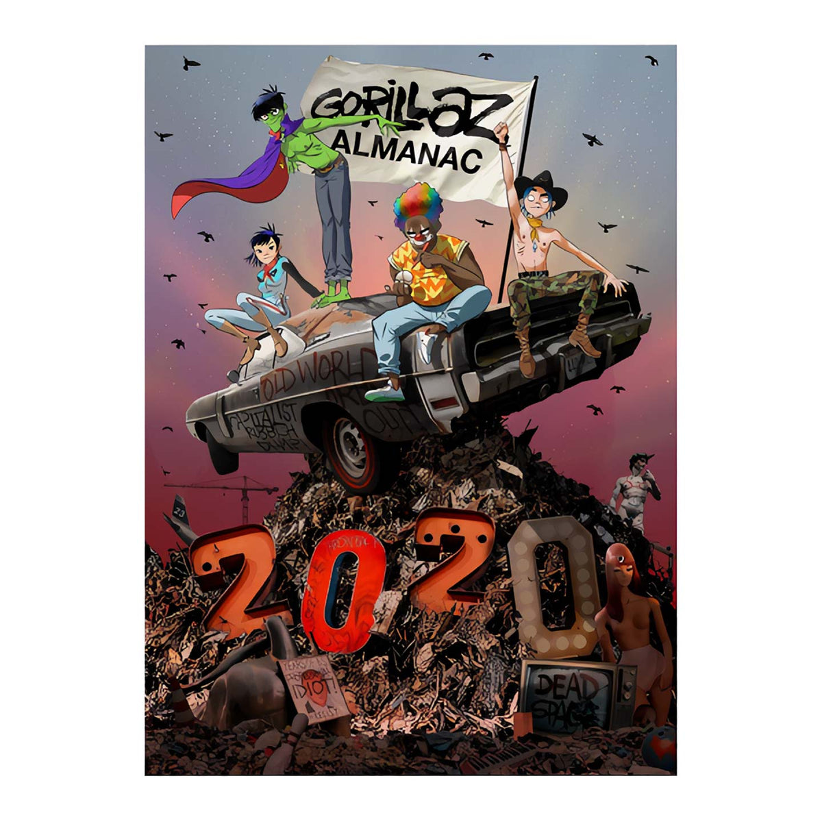 Gorillaz Almanac Standard Edition Comic Book Front