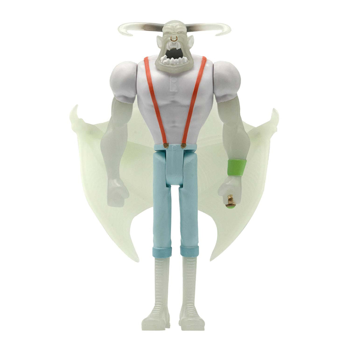 Agnostic Front Super7 Eliminator GID 3.75" ReAction Figure Action Figure Back