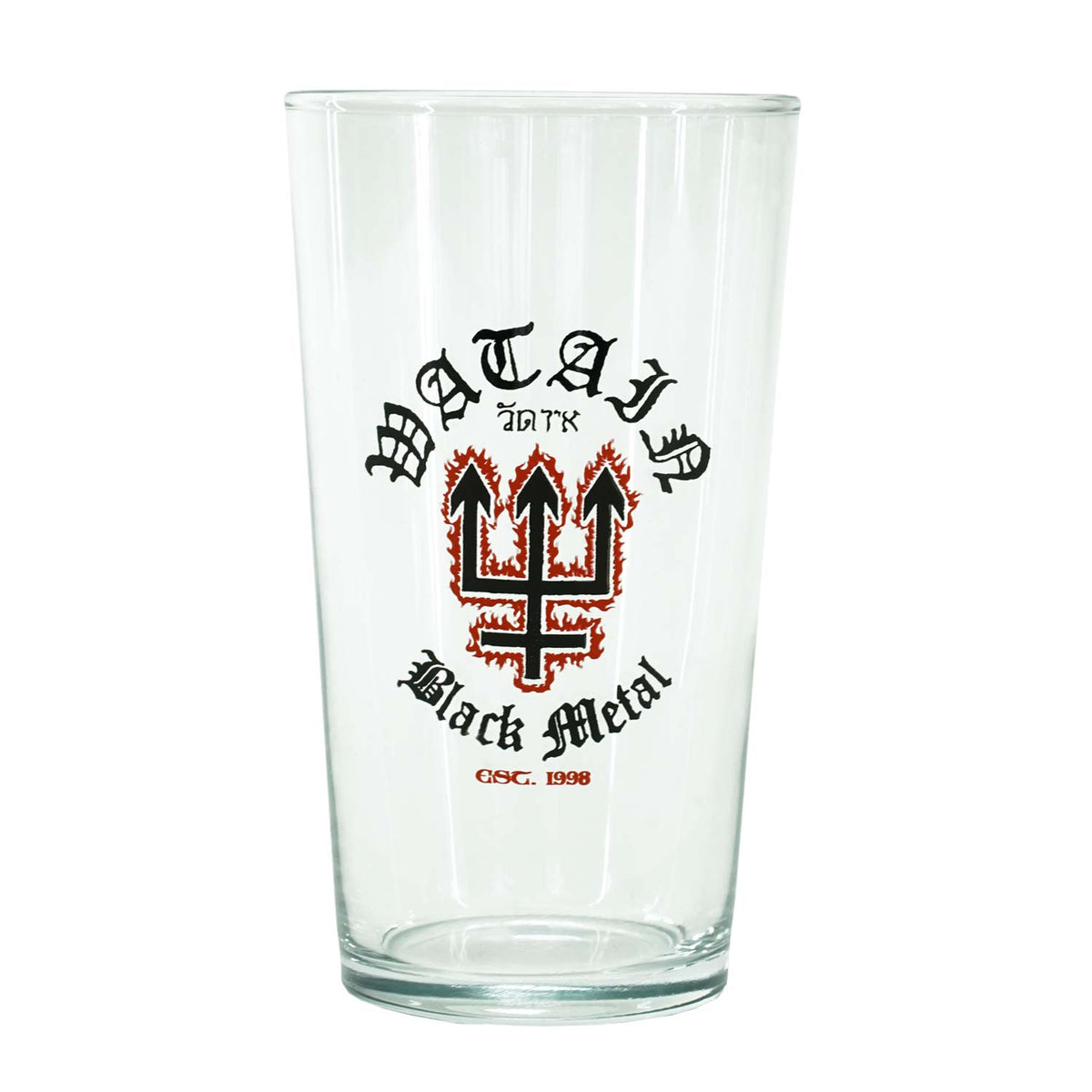 Watain Est. 1998 Pint Glass Front