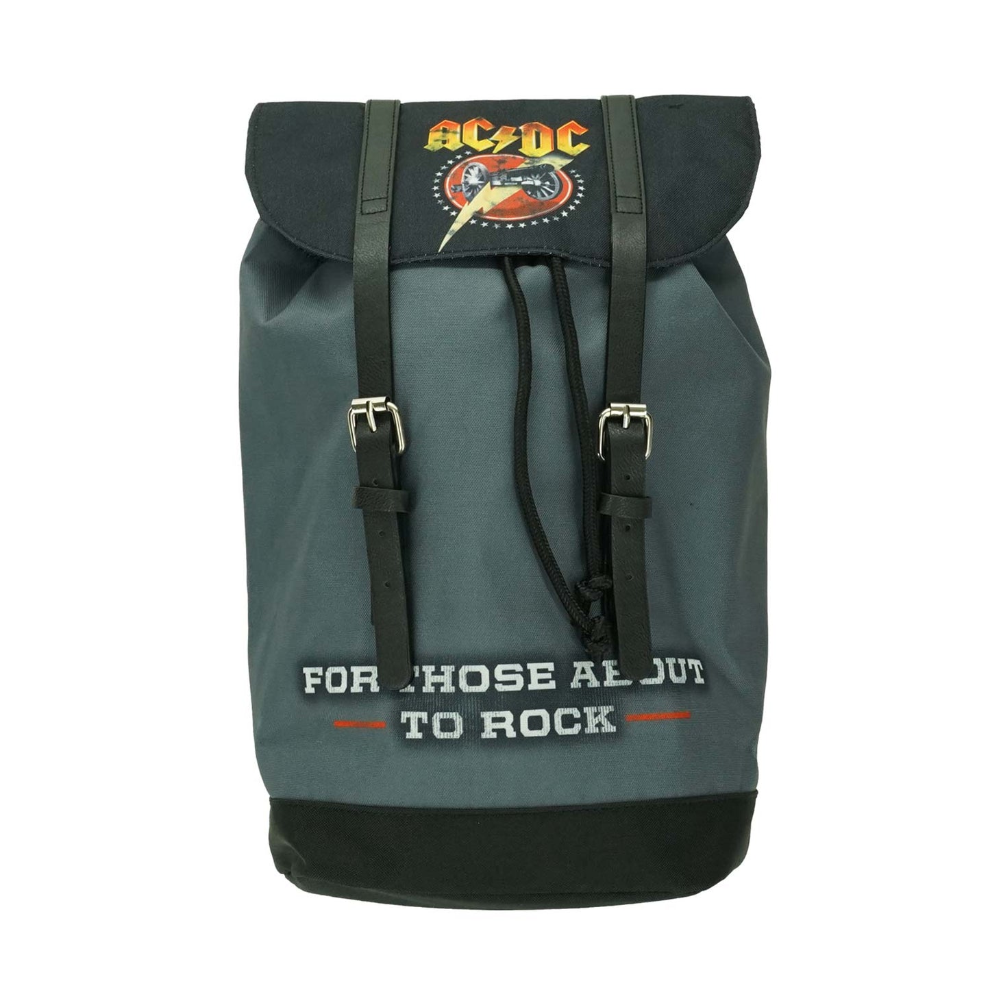 AC/DC About to Rock Heritage Bag Backpack Front