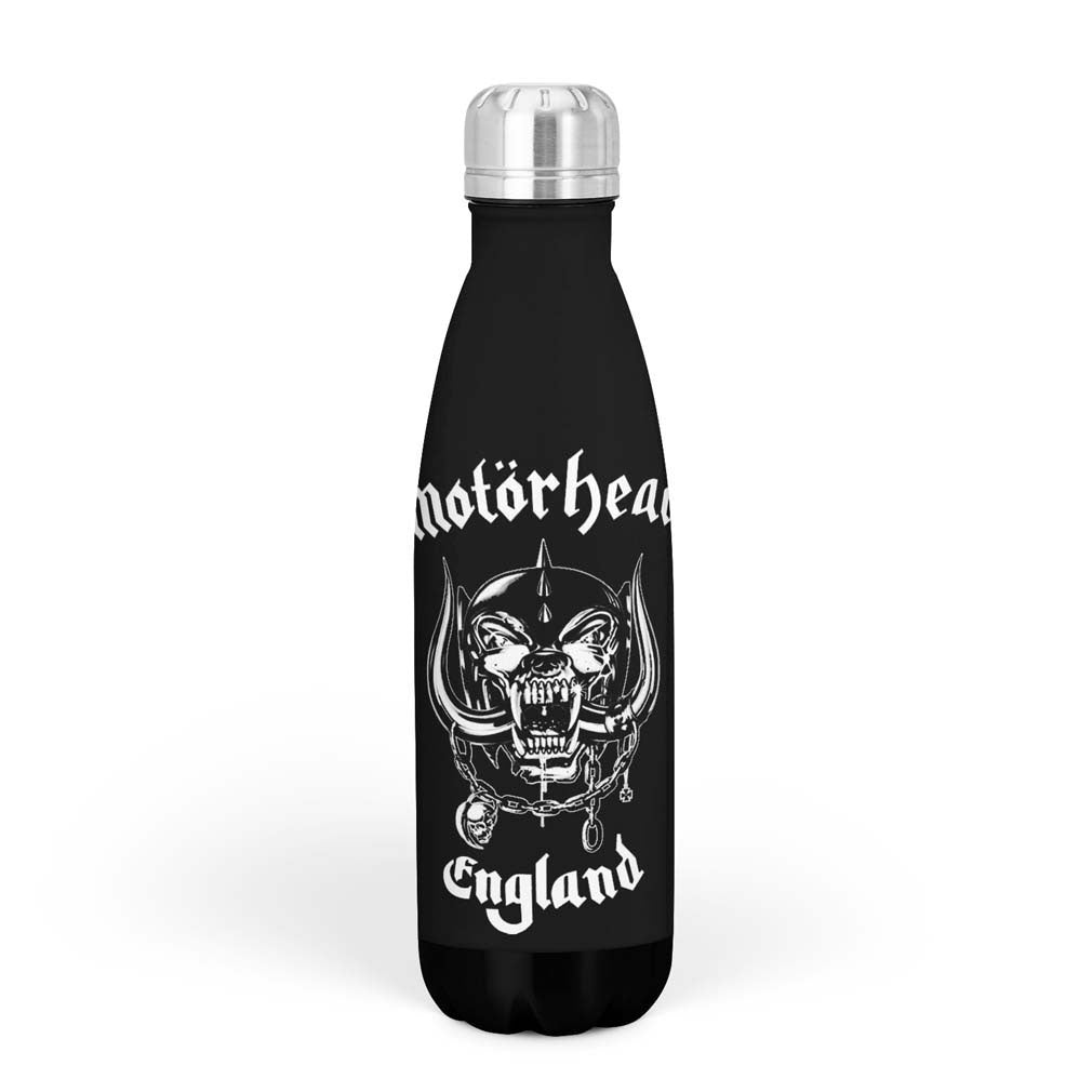 Motorhead England Drink Bottle Water Bottle Front