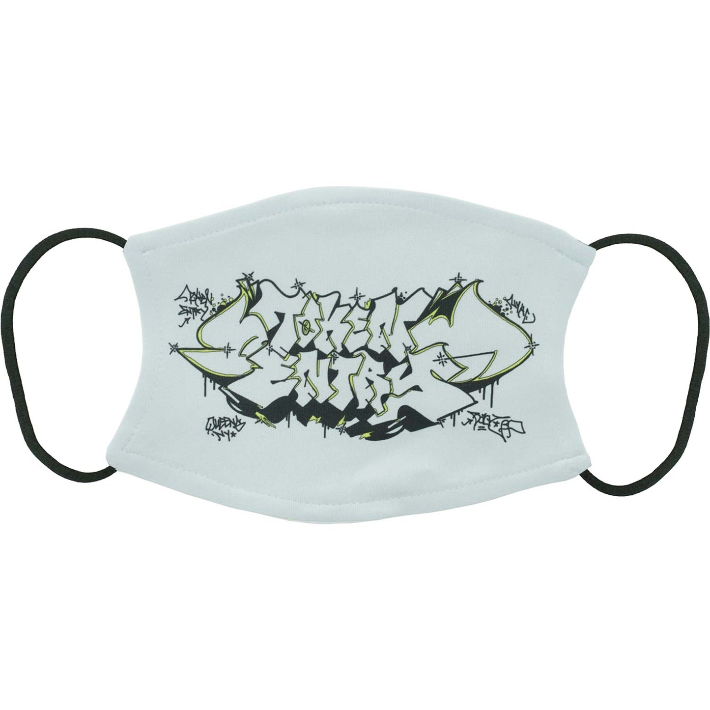 Token Entry Graffiti Hardcore Bagz Face Mask Front