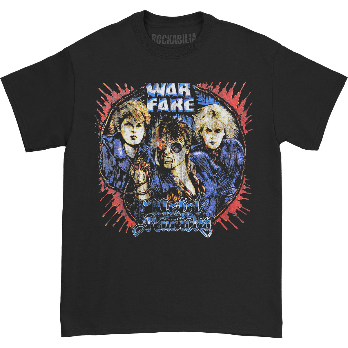 Warfare Metal Anarchy T-shirt Front