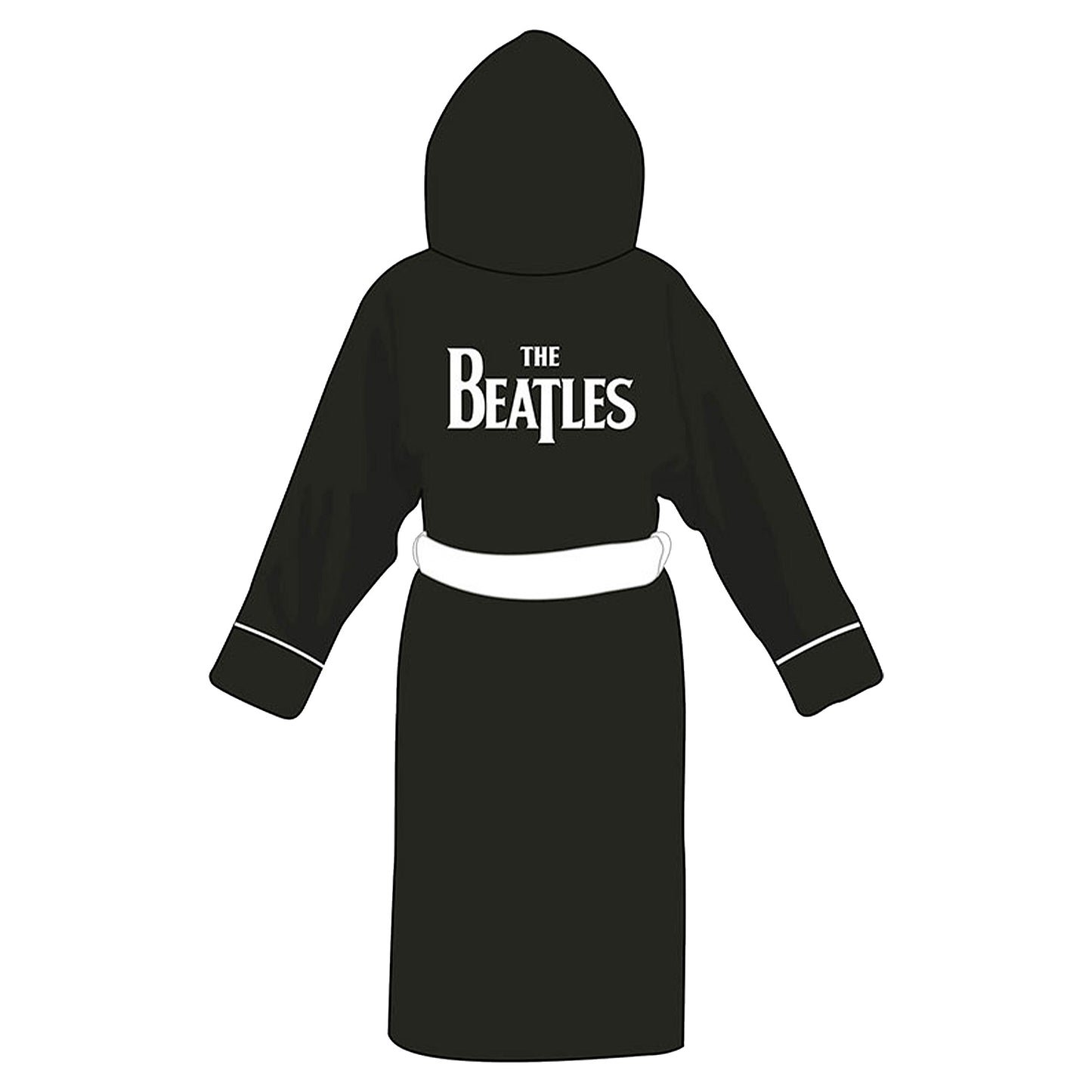 Beatles Drop T Logo Bath Robe Back