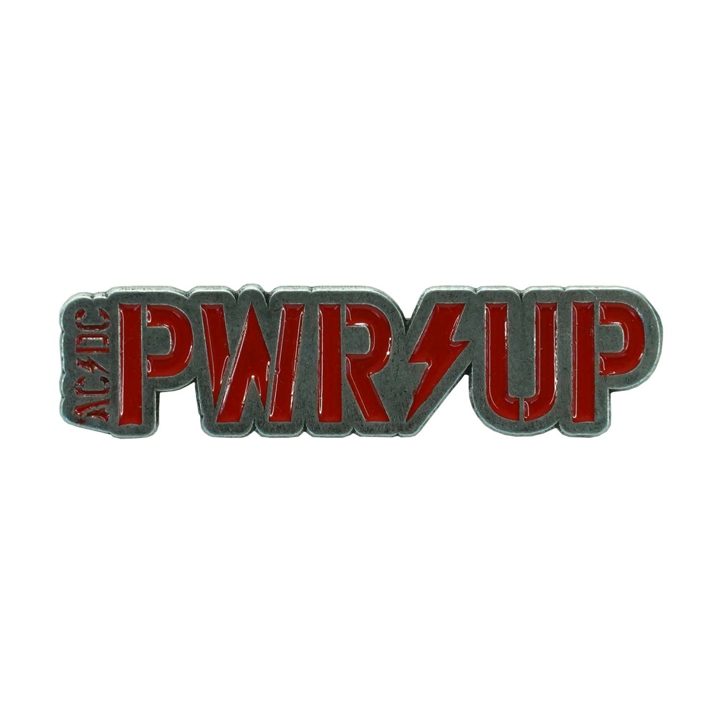 AC/DC PWR UP Pewter Pin Badge