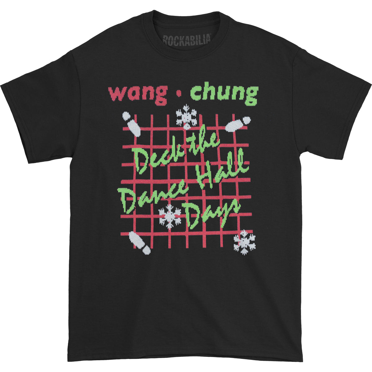Wang Chung Ugly Xmas T-shirt T-shirt Front
