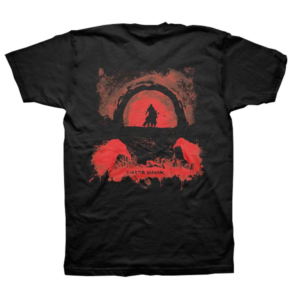 Solstafir Svartir T-shirt